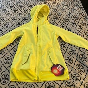 Under Armour Neon Yellow XS infrared jacket with hood